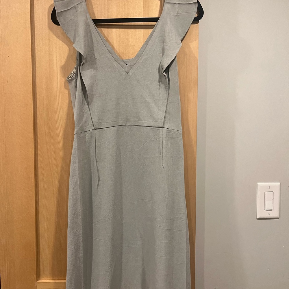 Elegant Grey Women's Dress